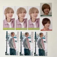 七五三掛龍也　デタカ厚紙８枚セット　Travis Japan トラジャ