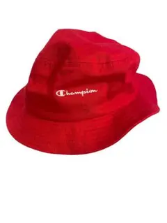 【Champion】キッズ バケットハット レッド 54cm