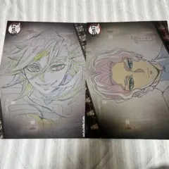鬼滅の刃 ufotable Cafe 上弦集結 ランチョンマット　童磨　無惨
