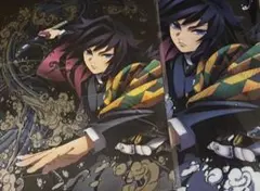 鬼滅の刃 全集中展 冨岡義勇 イラストカード&クリアファイルセット