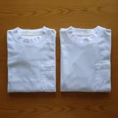 無印良品 洗いざらし太番手ポケット付長袖Ｔシャツ