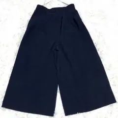 グローバルワーク　イージーパンツ　ガウチョ　ウエストゴム　シンプル