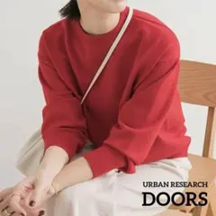 『UR TECH 200日ニット』スウェットライクプルオーバー