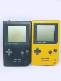 Nintendo Game Boy 本体 MGB-001 イエロー ブラック