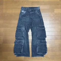 00s dolce&gabbana stripe cargo pants - メルカリ