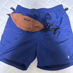 Woods XL ネイビーオレンジショートパンツ