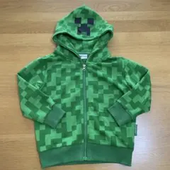 Minecraft クリーパー柄 パーカー 120センチ