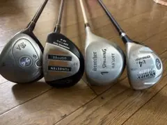 ゴルフクラブセット ウッドクラブ4本