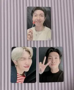 BTS RM公式トレカ　3点セットナムさん