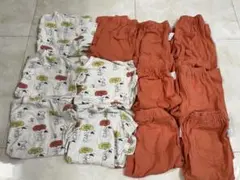 UNIQLO スヌーピー柄パジャマ 上5点、下7点セット　110cm