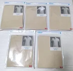 ★新品・未開封品★ ユニクロ エアリズム マイクロメッシュ Vネック 5枚セット