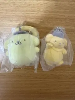 サンリオキャラクターズ カラフルカラビナマスコットチャーム　ポムポムプリン