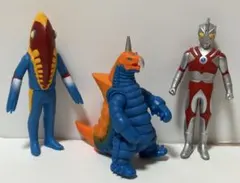 ウルトラマン ソフビ フィギュア 3体