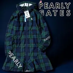 K*M様 新品タグ付 サイズ0 パーリーゲイツ フルジップワンピース 定価484