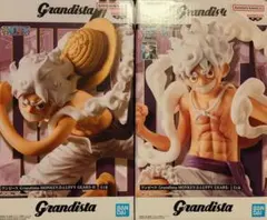 ワンピース　フィギュアGrandista モンキー・D・ルフィ 　 2体セット