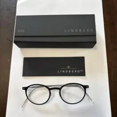 LINDBERG リンドバーグ morten 46 U9 黒 ブラック メガネ - メルカリ
