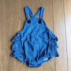 mimi poupons ミミプポン　デニム　サロペット　約70cmのサムネイル