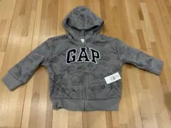 GAP フード付きパーカー グレー 車両デザイン