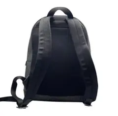 美品✨MICHEAL KORS リュック MK 総柄 ロゴ金具 レザー ブラックのサムネイル