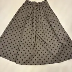 美品｜ビューティーアンドユース ドット タックフレアスカート FREE