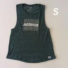 JAZZERCISE タンクトップ グリーン S