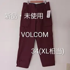新品 VOLCOM ボルコム カーゴパンツ ボトムス メンズ 34(XL相当)