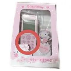 ガラケー型 置時計 電話 サンリオ ハローキティ エンジェル 平成レトロ キティのサムネイル