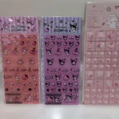 お買得！【正規品　新品】タイルシール　サンリオ　カミオジャパン　３枚セット
