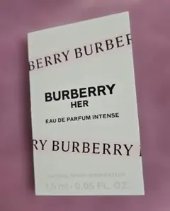 バーバリー オードパルファム 香水 試供品