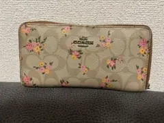 COACH 花柄 長財布