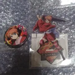 新劇場版　銀魂　吉原大炎上　神楽　ランダム缶バッジ アクリルスタンド