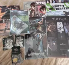 1番くじ進撃の巨人〜獣の巨人は俺が仕留める〜B賞リヴァイ　D賞　ビッグアクリル