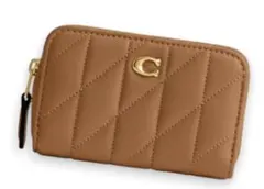 COACH（コーチ) ジップ アラウンド カード ケース・ピロー キルティング