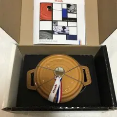 レア美品】STAUB ストウブ 限定フイッシュノブ付 ブルー 28cm - メルカリ