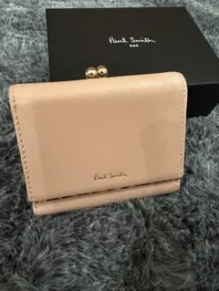 [美品]Paul Smith 三つ折り財布 ベージュ