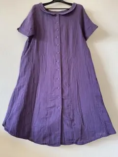 リネン ワンピース