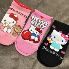 しまむら ハローキティ キティ タイニーチャム キッズ 靴下 15-20cm