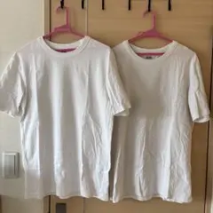 UNIQLO ホワイト Tシャツ Mサイズ 2枚セット
