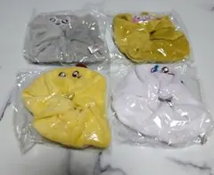 ハム太郎 ガチャガチャ シュシュ 4つセット