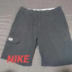 ⭐️Nike 黒 ハーフカーゴパンツ 4ポケット　150 Мサイズ