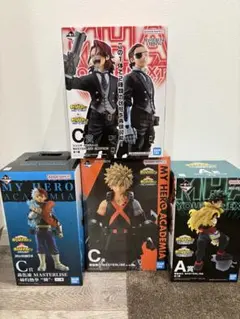 僕のヒーローアカデミア 一番くじ　フィギュア　4体セット　まとめ売り
