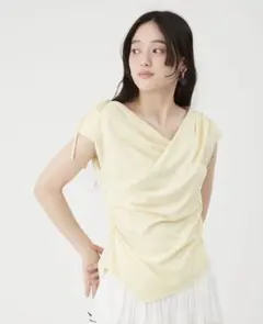 LILY BROWN UVカット/接触冷感レースフーディトップス【新品タグ付き