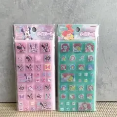 新品未使用　正規品　タイルシール　アリエル　ミニーマウス　ディズニー