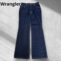 Wrangler ラングラー　デニム　シューカット　インディゴブルー