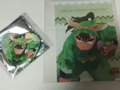 ナンジャタウン 中在家長次忍たま乱太郎 イラストカード 缶バッジ まとめ売り