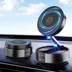 車載ホルダー✨ スマホスタンド magsafe対応 マグネット 吸盤 角度調節