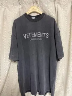 VETEMENTS LIMITED EDITION Tシャツ グレー L