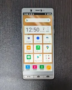 シンプルスマホ6 A201SH インディゴブルー SIMフリー - メルカリ