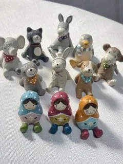 ノーティーアニマル✨マスコット11体セット 丸和貿易
