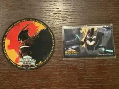 ヒロアカ オールマイト 原画展カフェ コースター アニカフェ カード